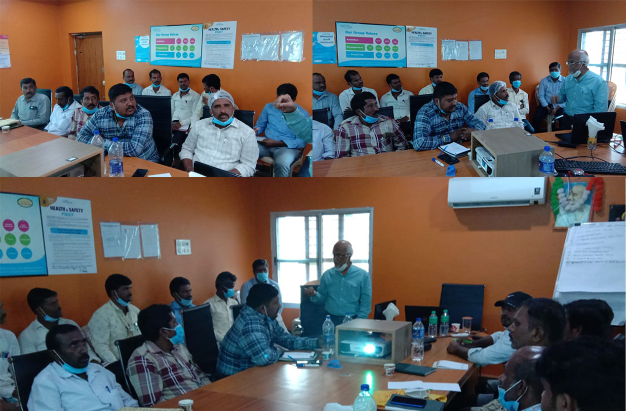 CEDSI organised an Industrial Training Program for Thirumala Dairy 